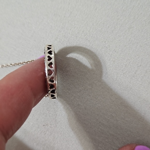 Pandora circle of sparkle necklace - Picture 4 of 4